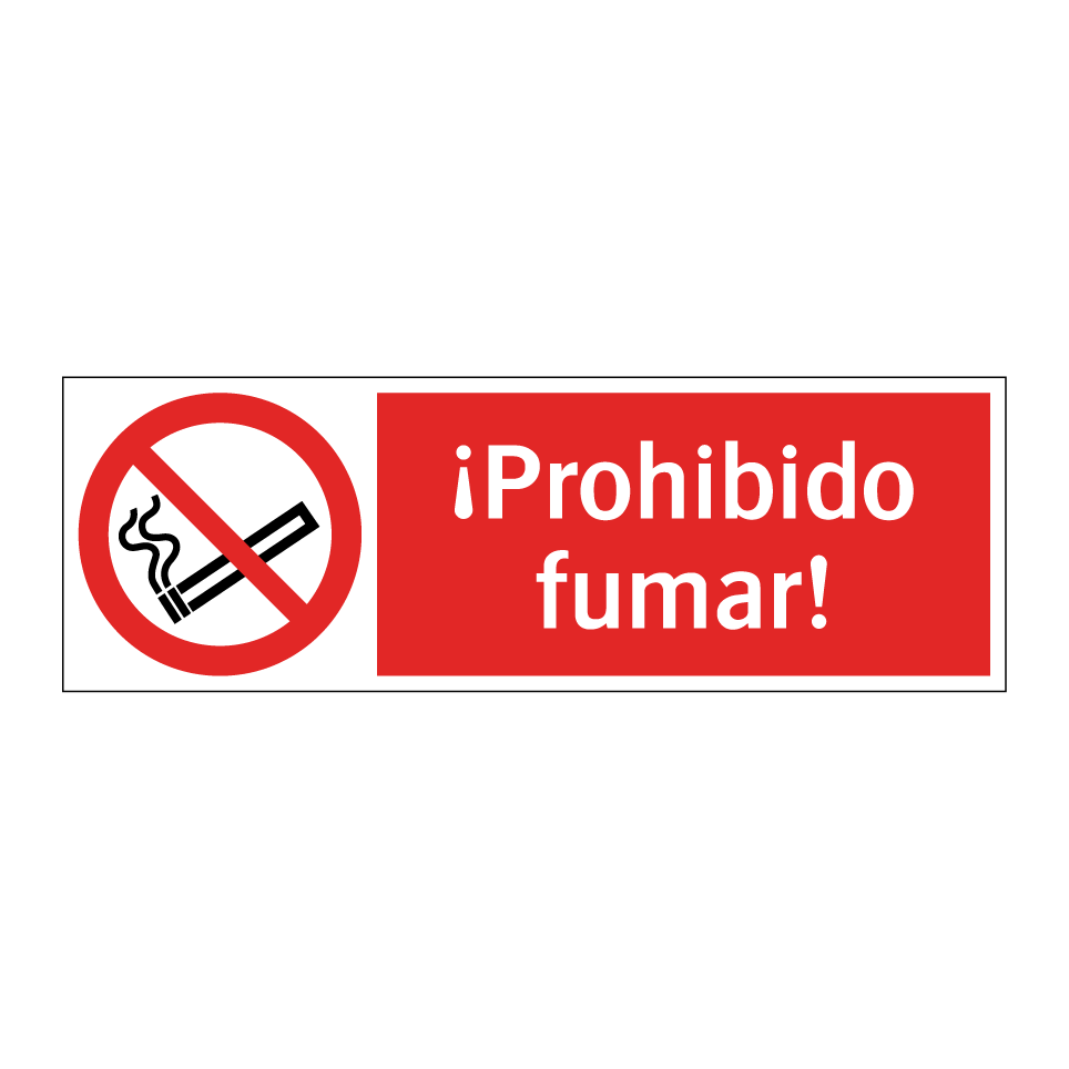 ¡Prohibido fumar!