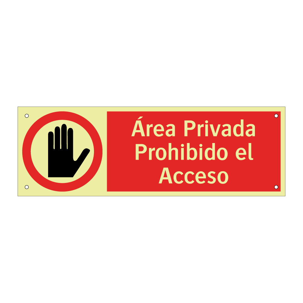 Área Privada Prohibido el Acceso