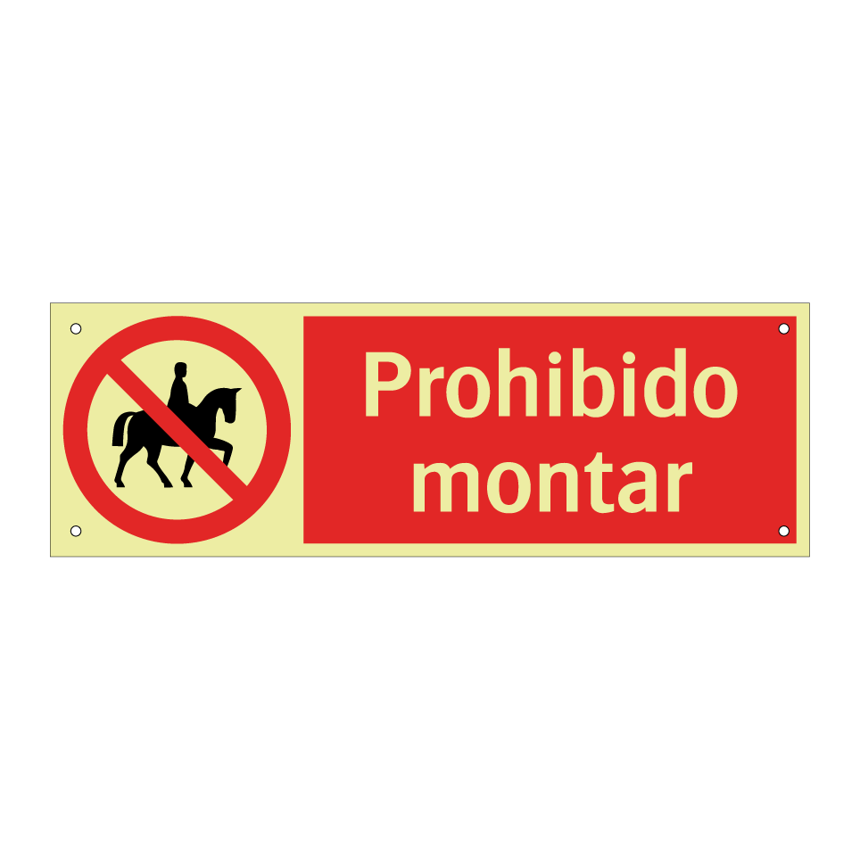 Prohibido montar