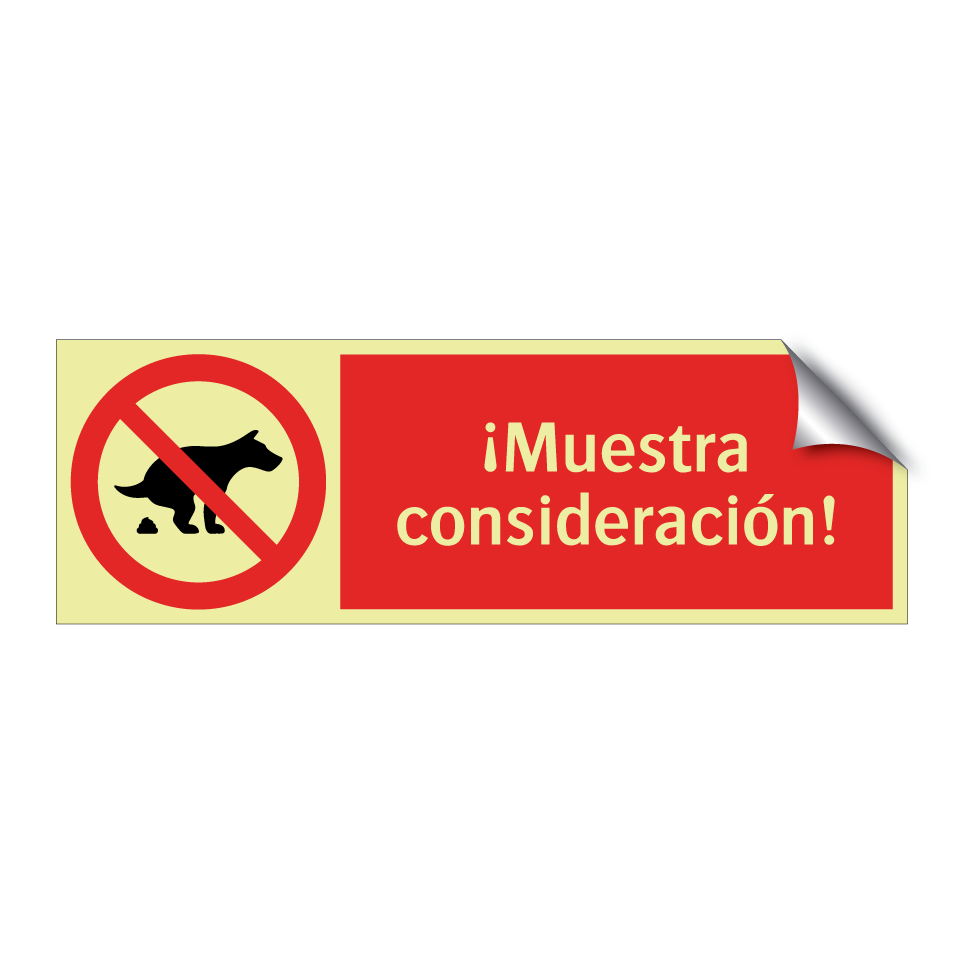 ¡Muestra consideración!