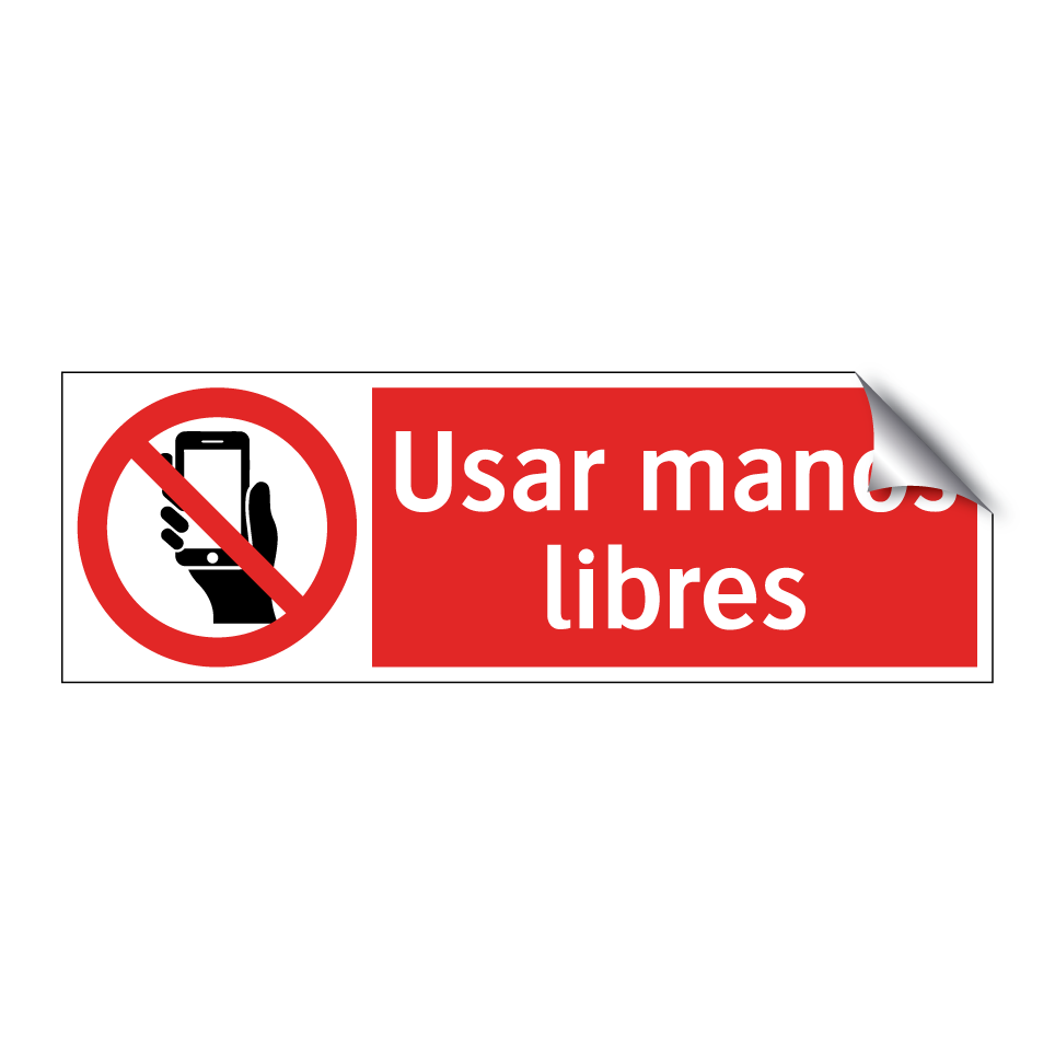 Usar manos libres