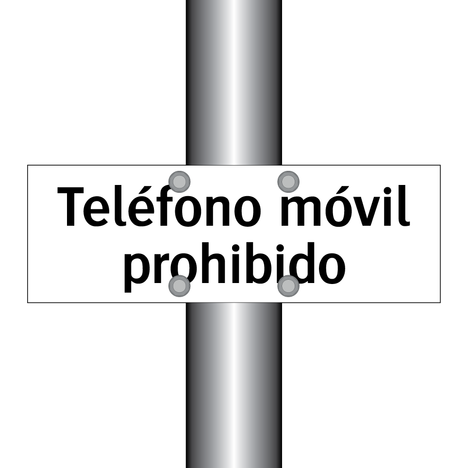 Teléfono móvil prohibido
