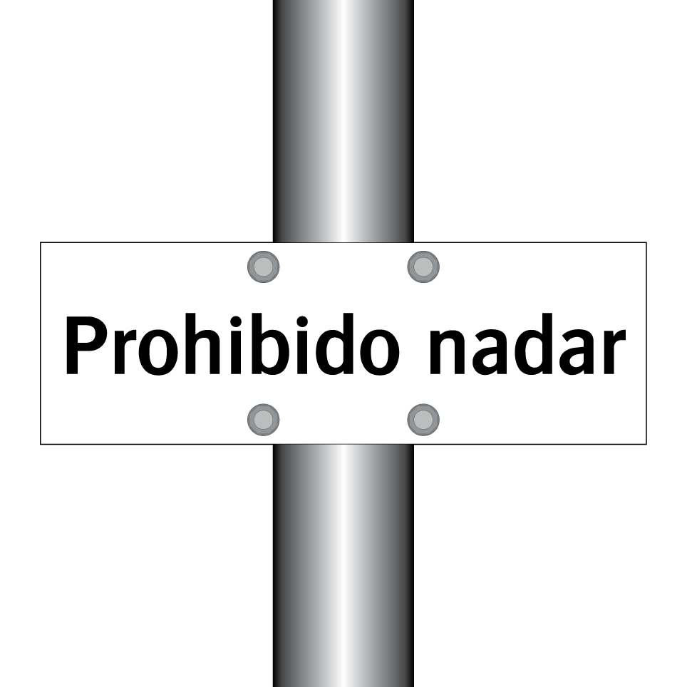 Prohibido nadar