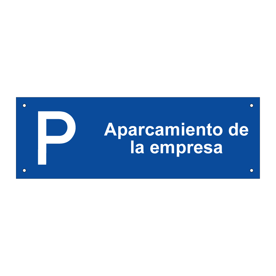 Aparcamiento de la empresa