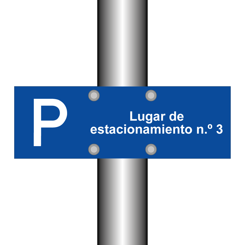 Lugar de estacionamiento No. 3