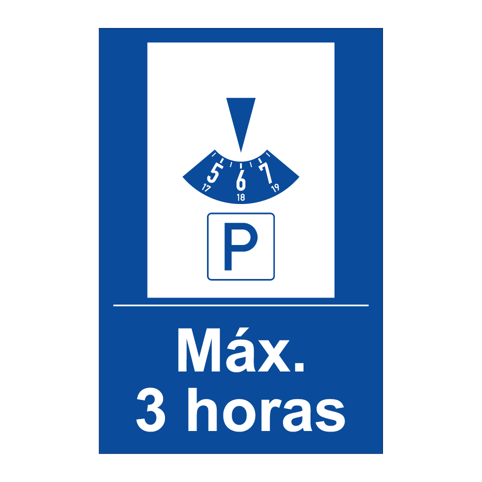Máx. 3 horas