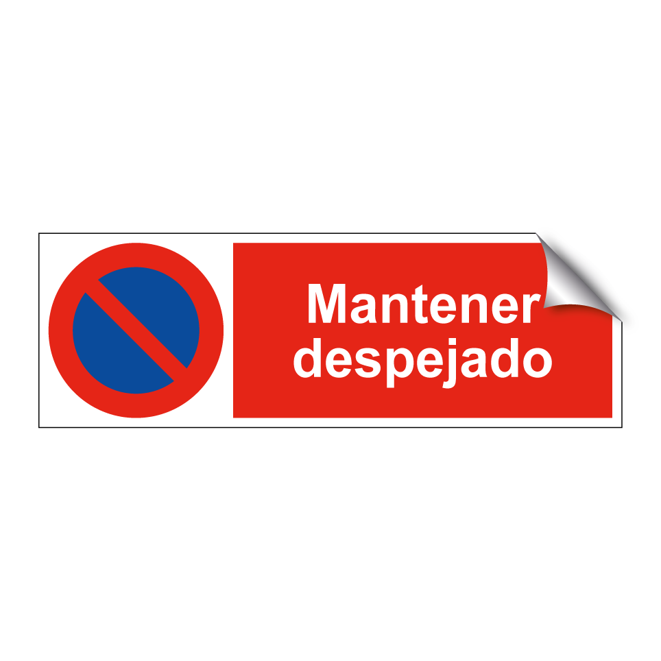Mantener despejado