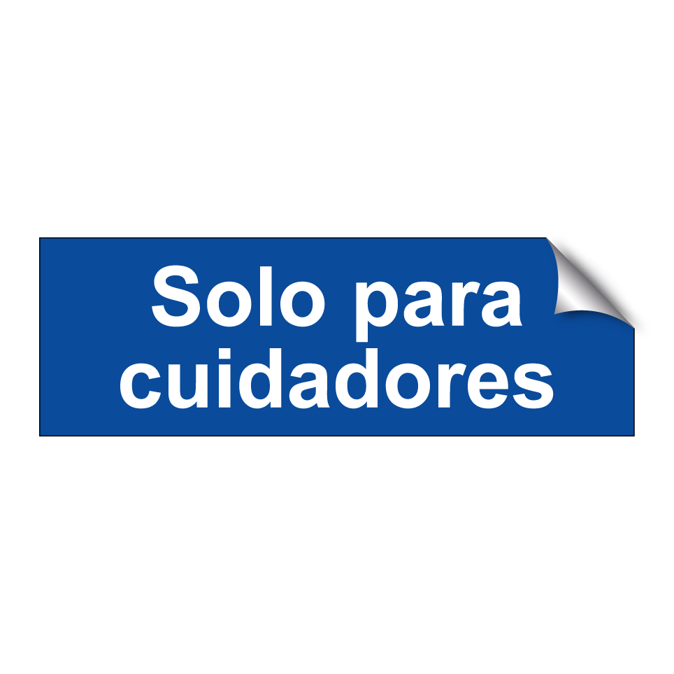 Solo para cuidadores
