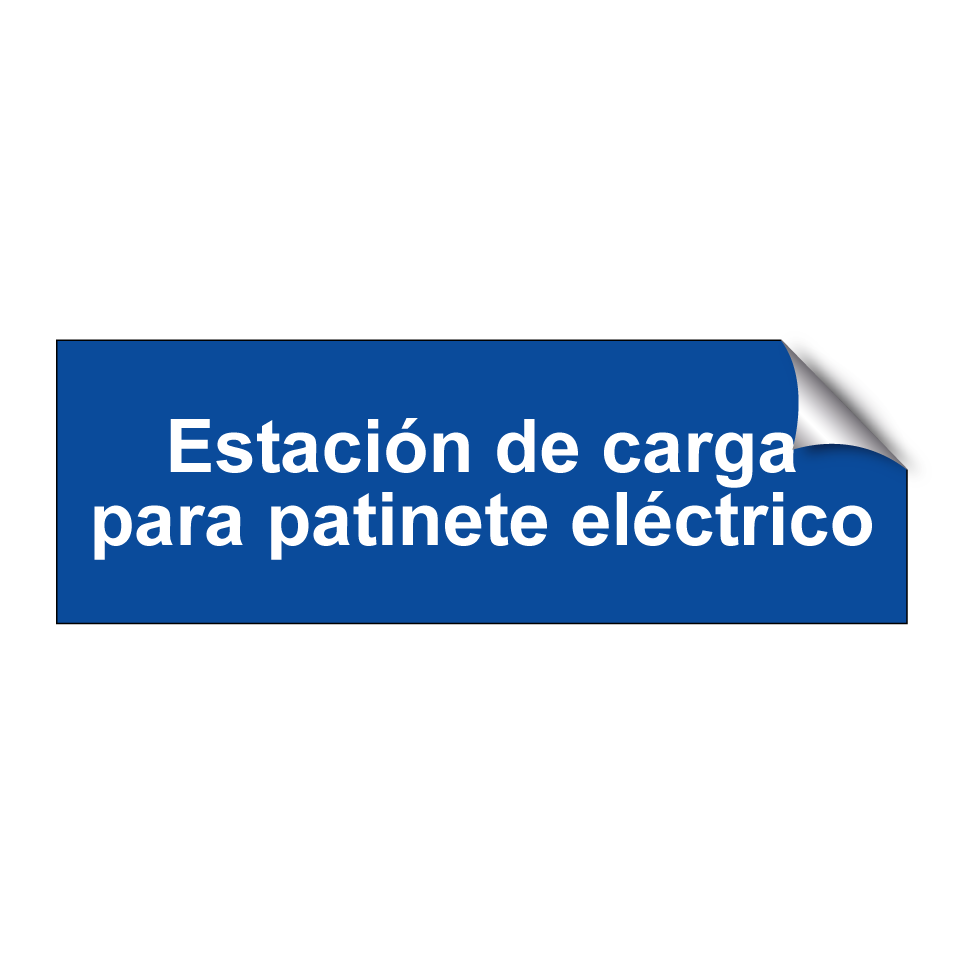 Estación de carga para patinete eléctrico