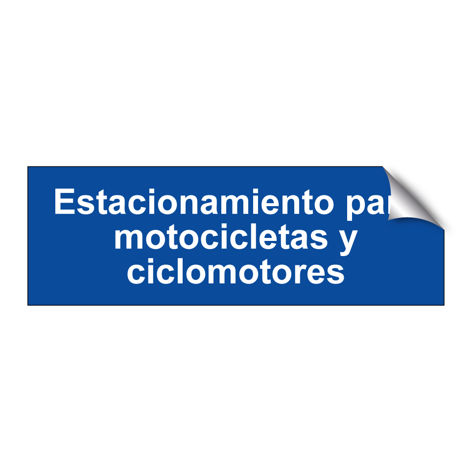 Estacionamiento para motocicletas y ciclomotores