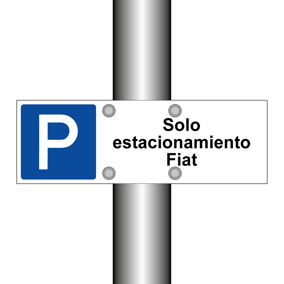 Solo estacionamiento Fiat