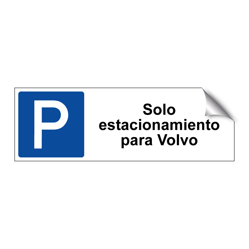 Solo estacionamiento para Volvo