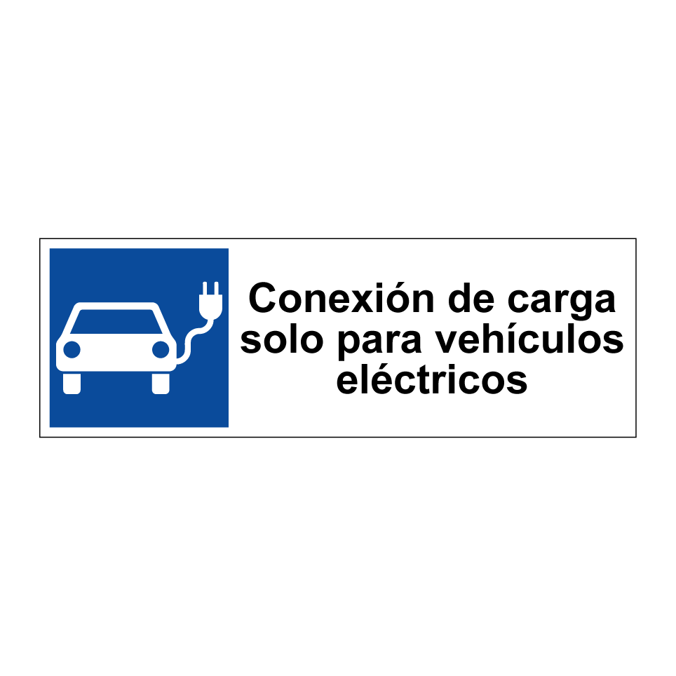 Conexión de carga solo para vehículos eléctricos