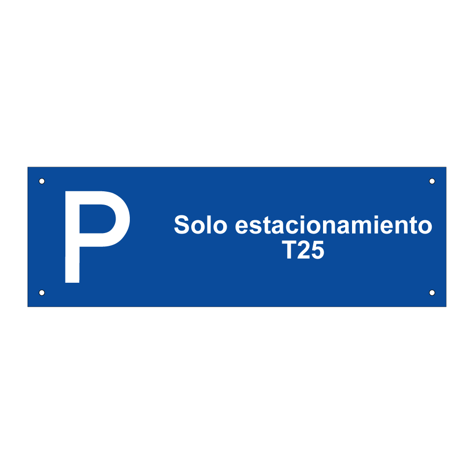 Solo estacionamiento T25