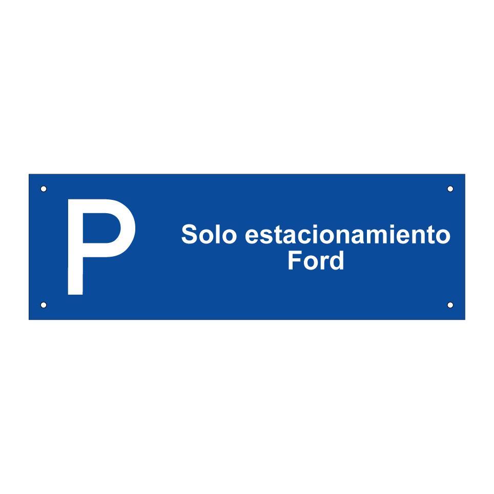 Solo estacionamiento Ford
