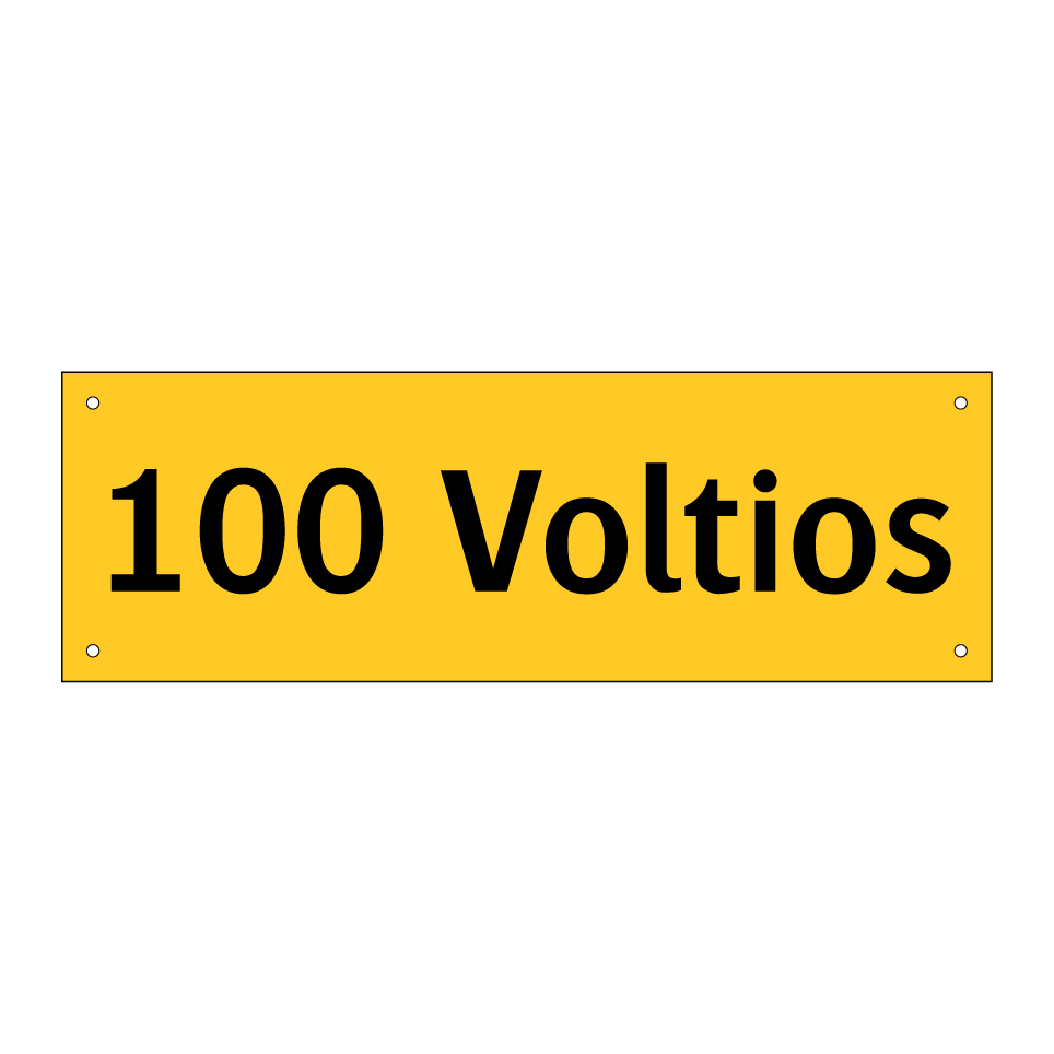 100 Voltios