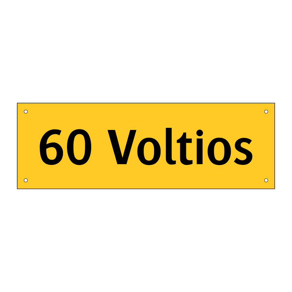 60 Voltios