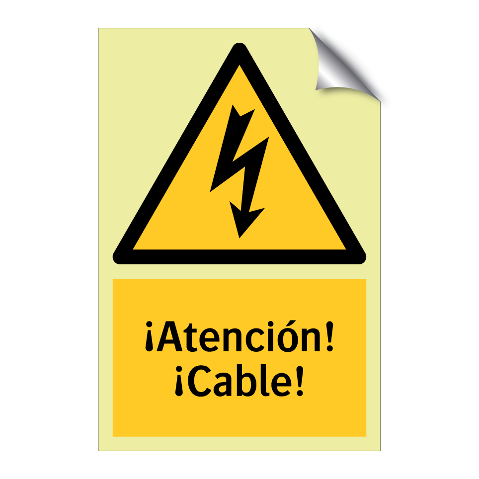 ¡Atención! ¡Cable!