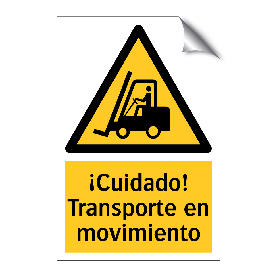 ¡Cuidado! Transporte en movimiento