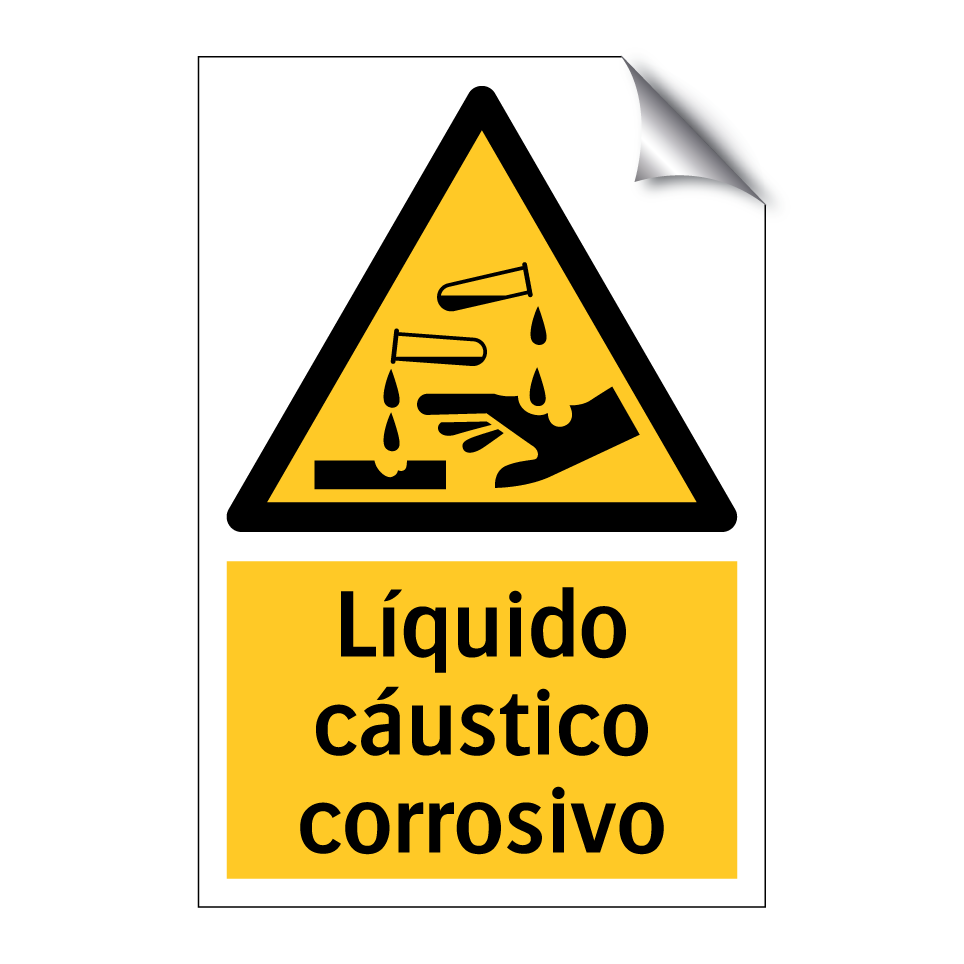 Líquido cáustico corrosivo
