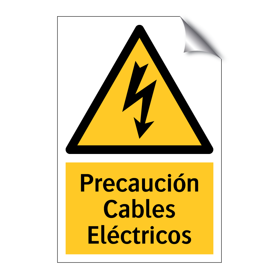 Precaución Cables Eléctricos