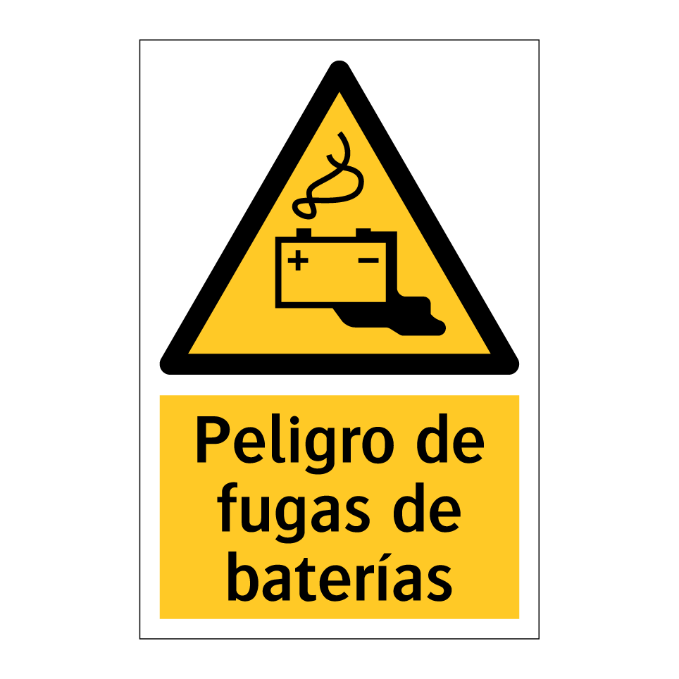 Peligro de fugas de baterías