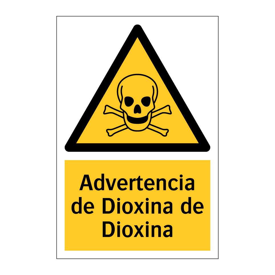 Advertencia de Dioxina de Dioxina
