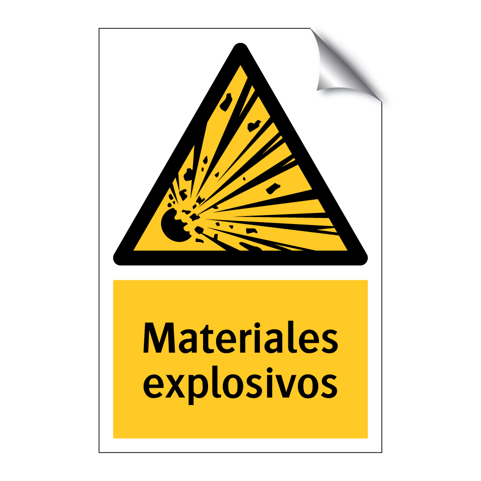 Materiales explosivos