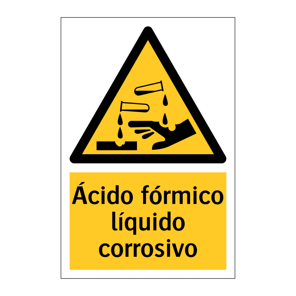 Ácido fórmico líquido corrosivo