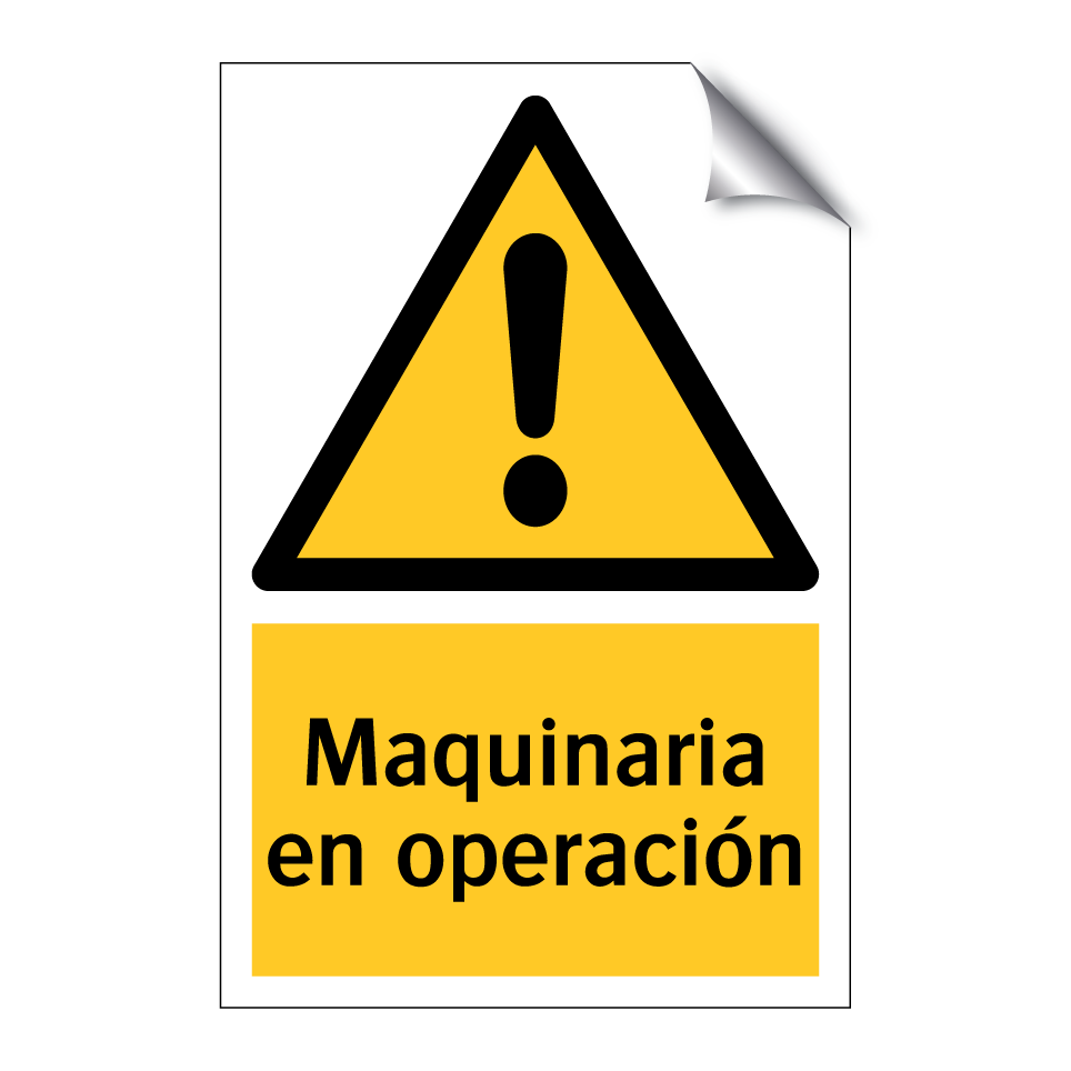 Maquinaria en operación