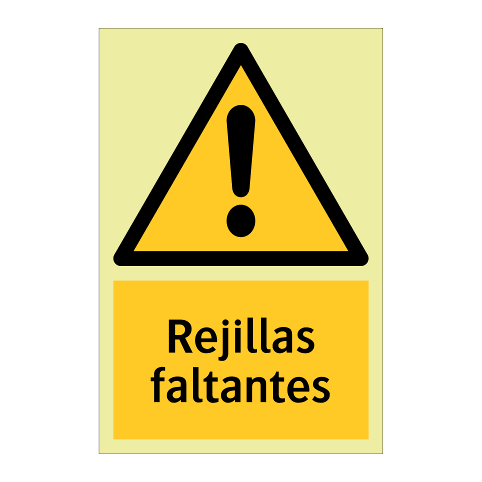 Rejillas faltantes