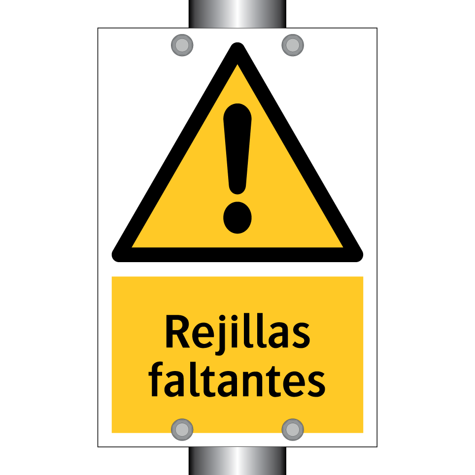 Rejillas faltantes