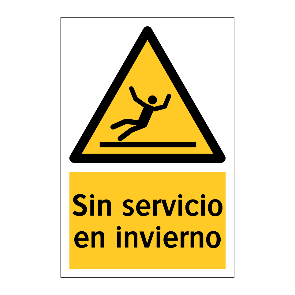Sin servicio en invierno