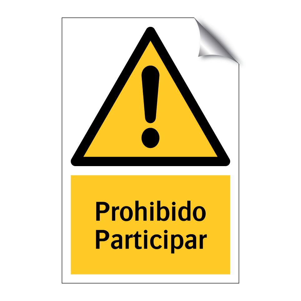 Prohibido Participar