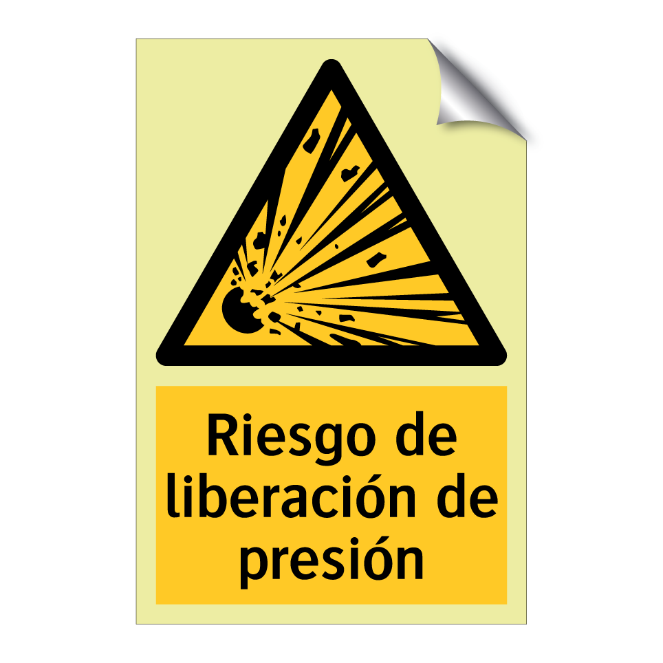 Riesgo de liberación de presión