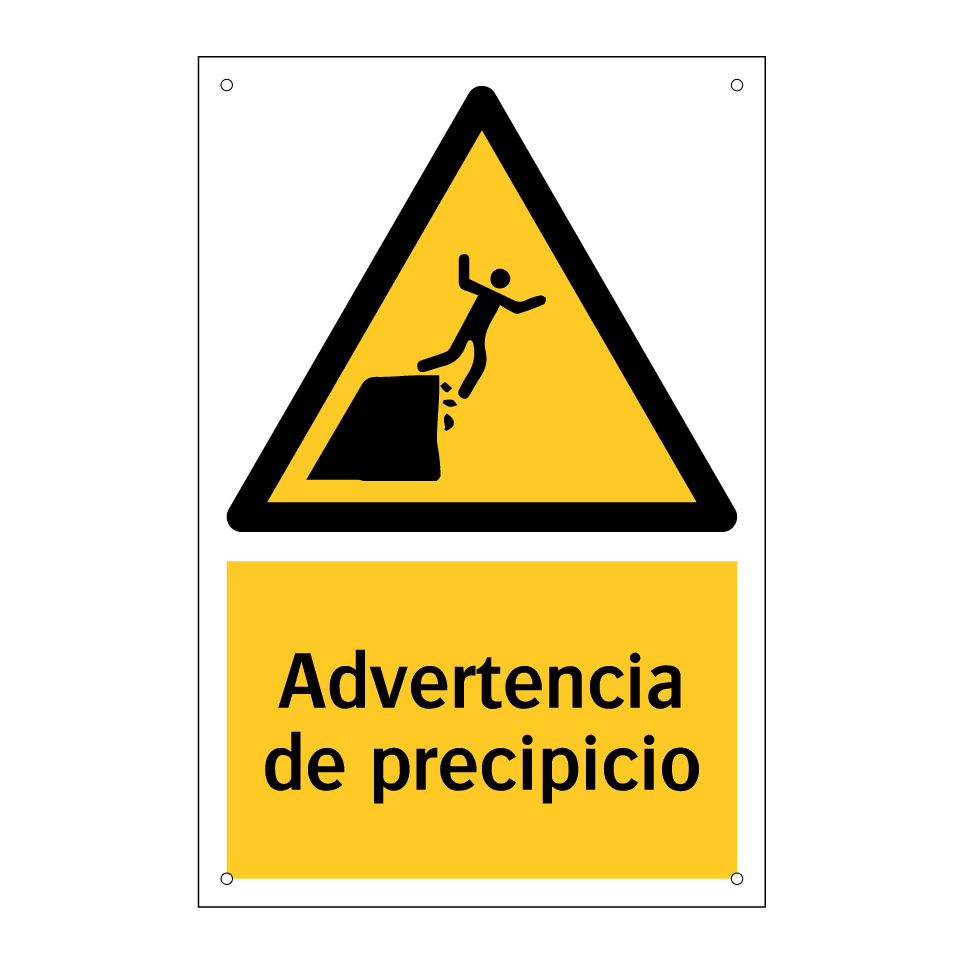 Advertencia de precipicio
