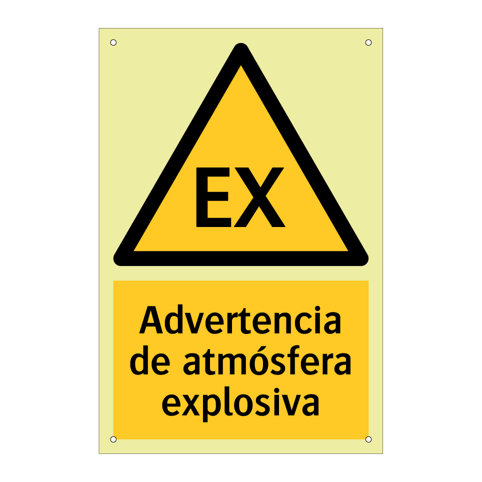 Advertencia de atmósfera explosiva