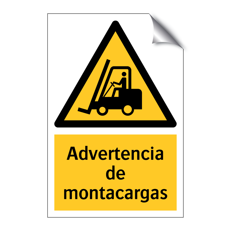 Advertencia de montacargas