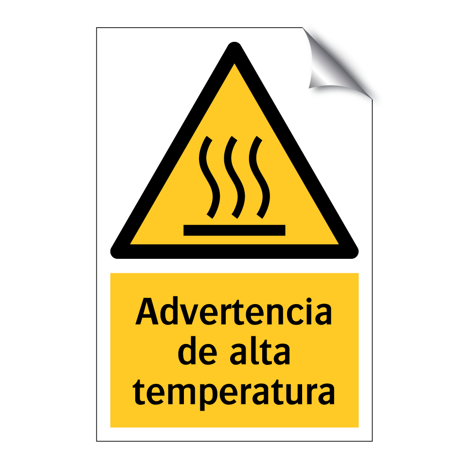 Advertencia de alta temperatura