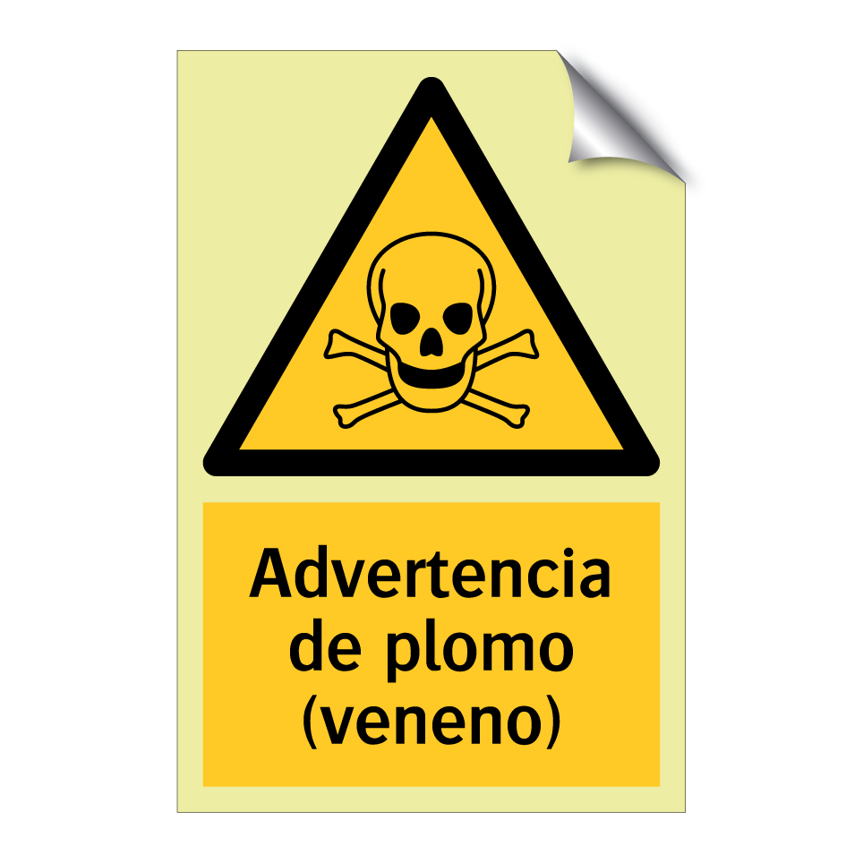 Advertencia de plomo (veneno)