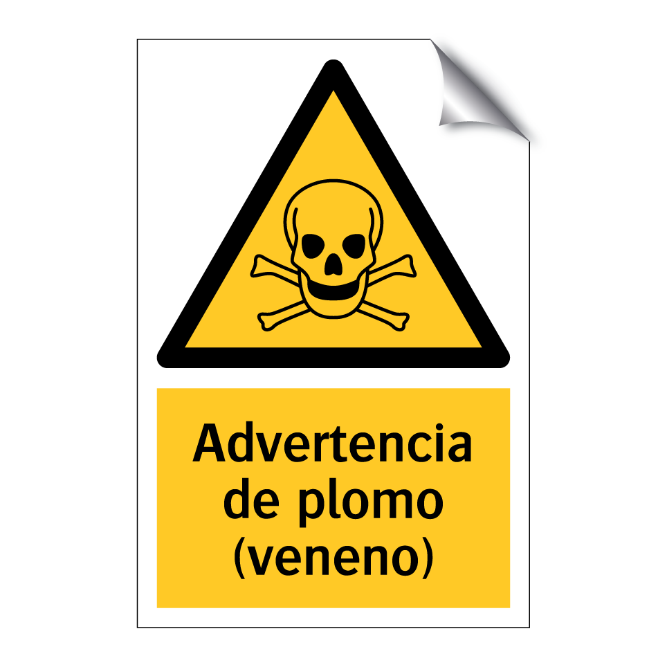 Advertencia de plomo (veneno)