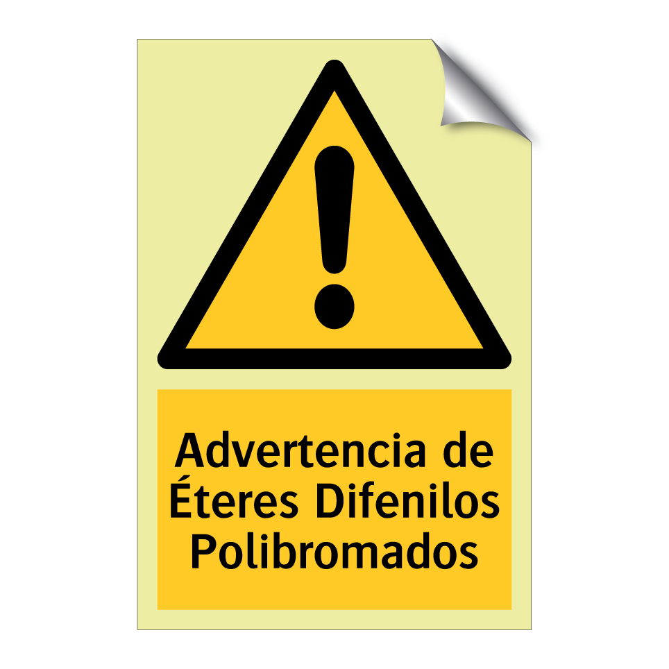 Advertencia de Éteres Difenilos Polibromados