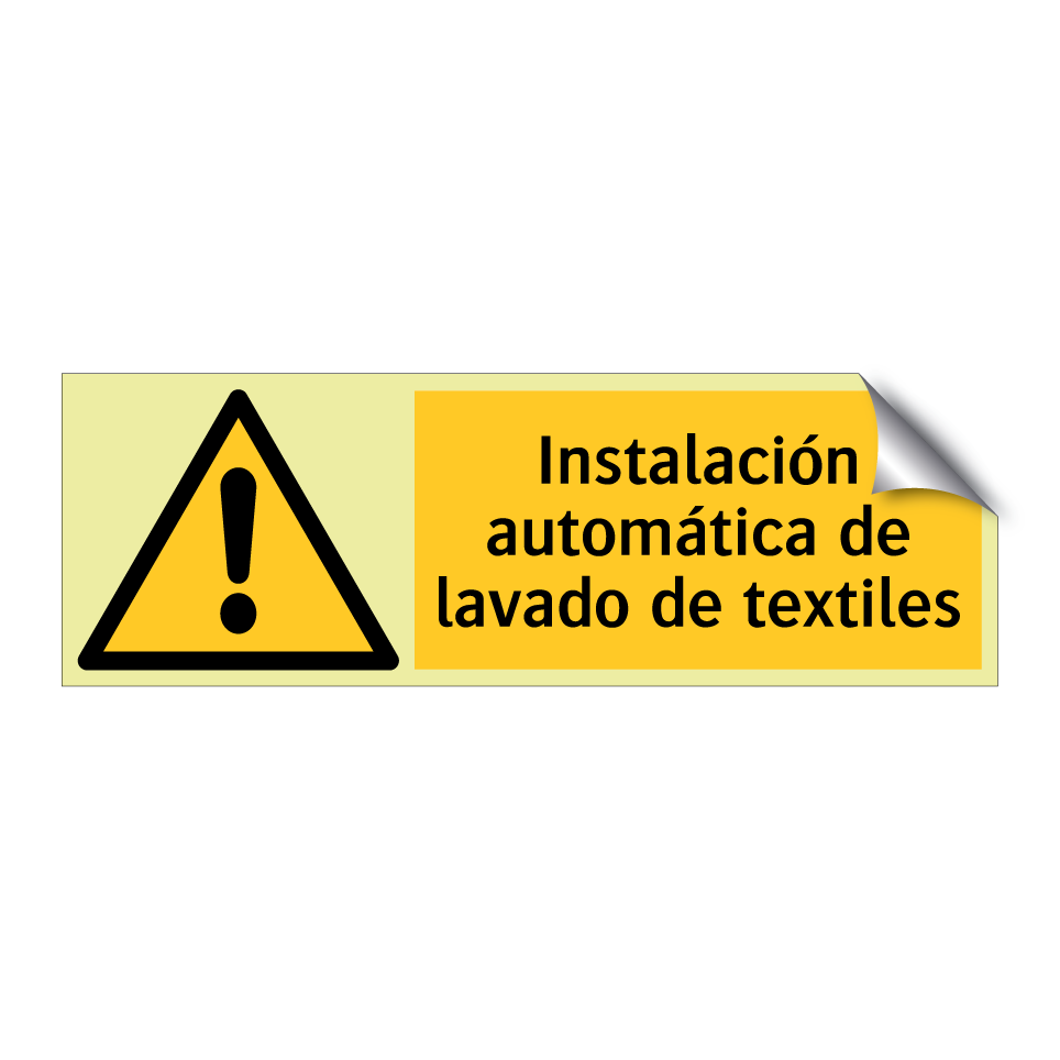 Instalación automática de lavado de textiles