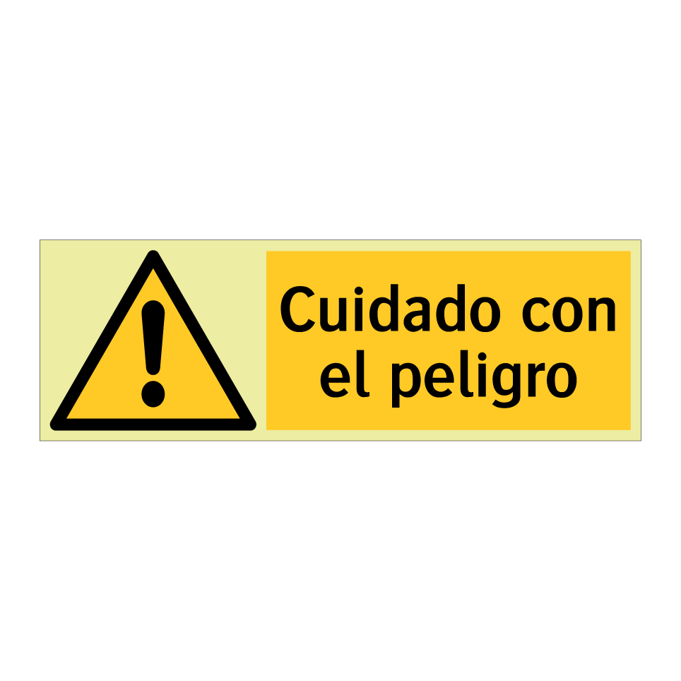 Cuidado con el peligro
