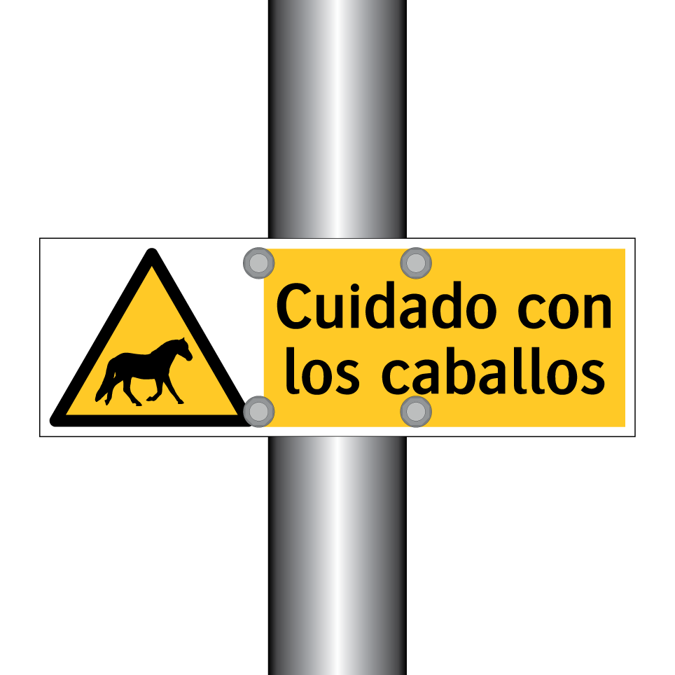 Cuidado con los caballos