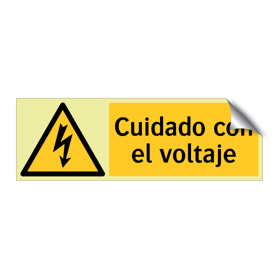 Cuidado con el voltaje