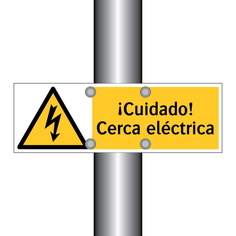¡Cuidado! Cerca eléctrica