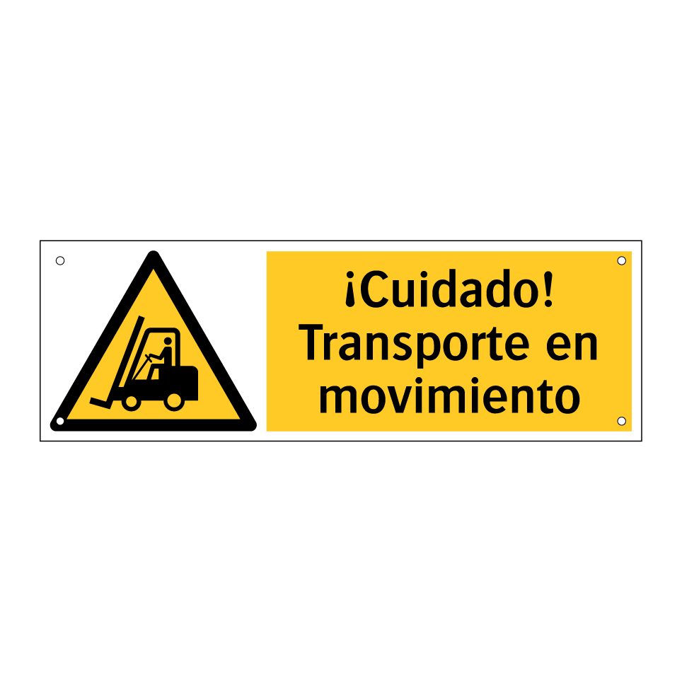 ¡Cuidado! Transporte en movimiento