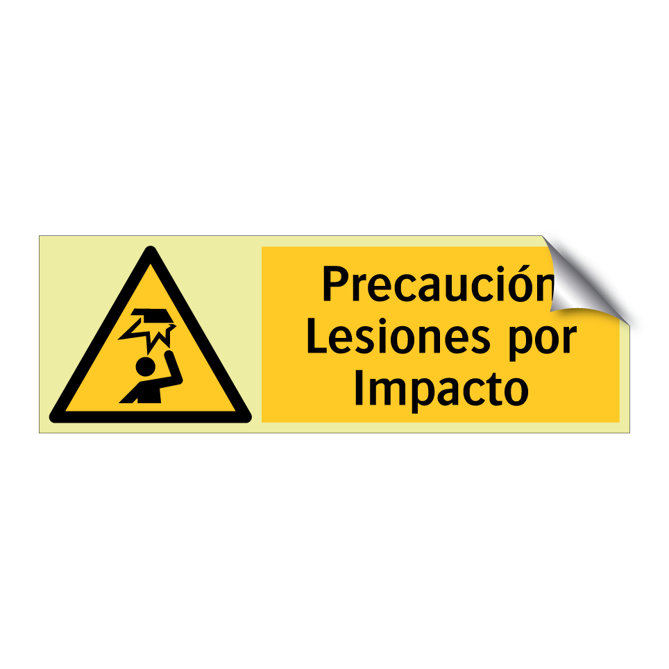 Precaución Lesiones por Impacto