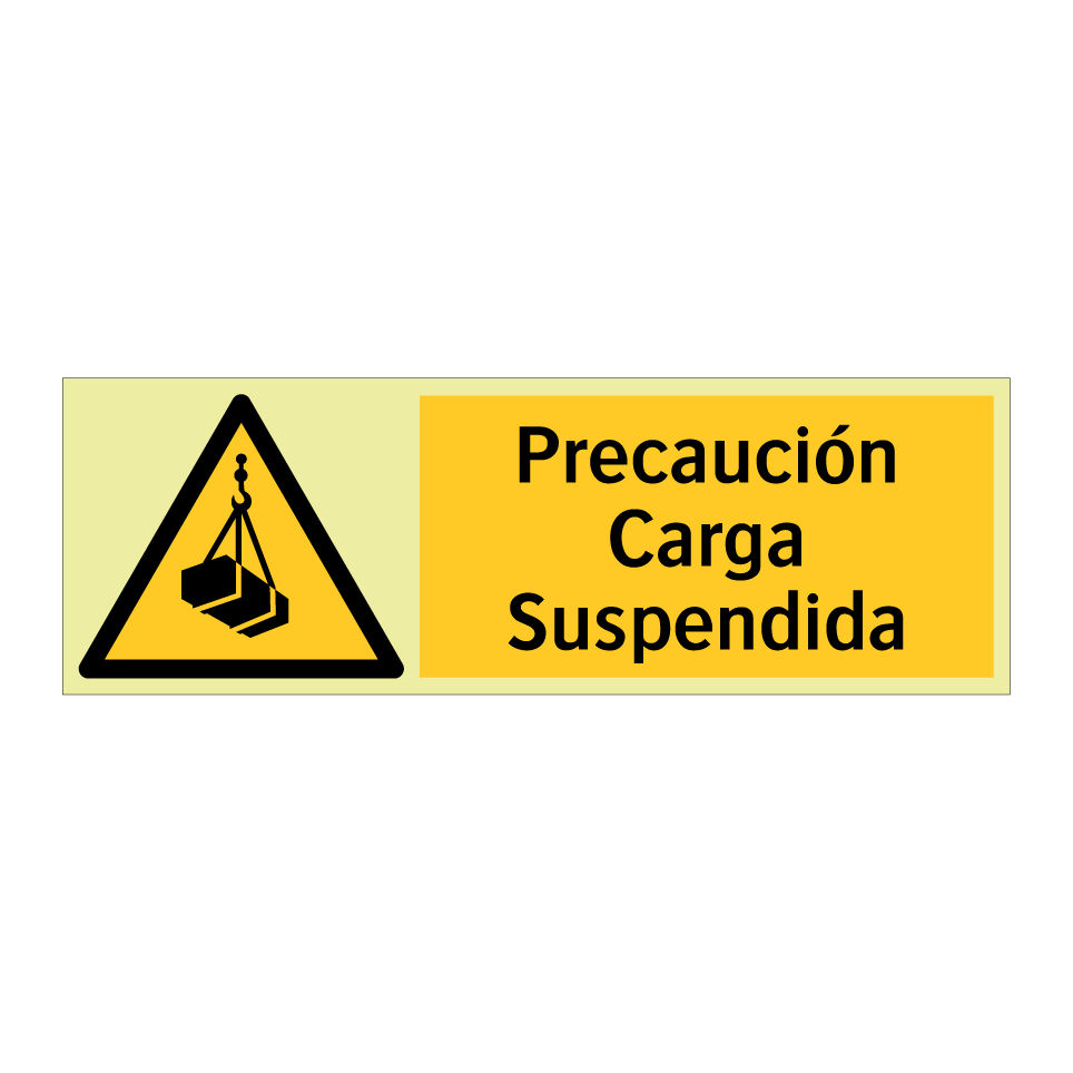 Precaución Carga Suspendida
